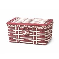 Amazon.co.jp: ミニかご作成キット クラフトバンド 手芸用紙バンド 蓋
